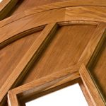 Detail of oak door created by Gloweth joinery department, feature image